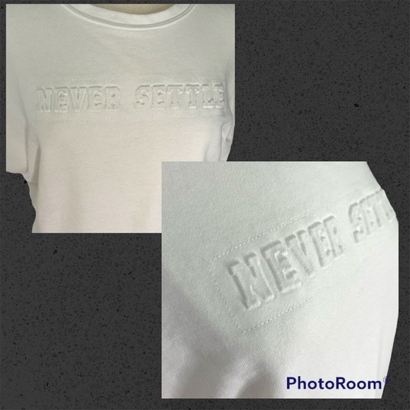 Fabletics Women's Small Never Settle, Stacey French Terry Pullover Sweatshirt - Picture 4 of 4